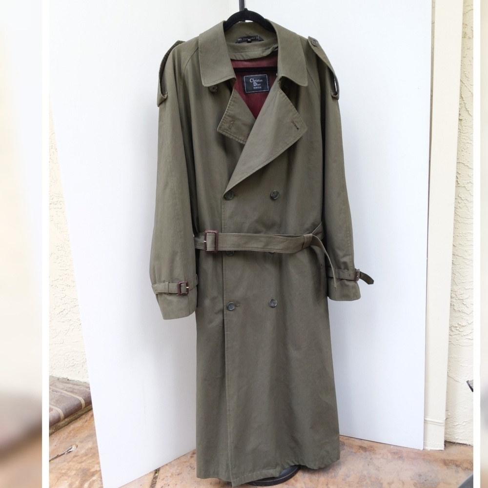 Christian Dior Monsieur 2 layer trench